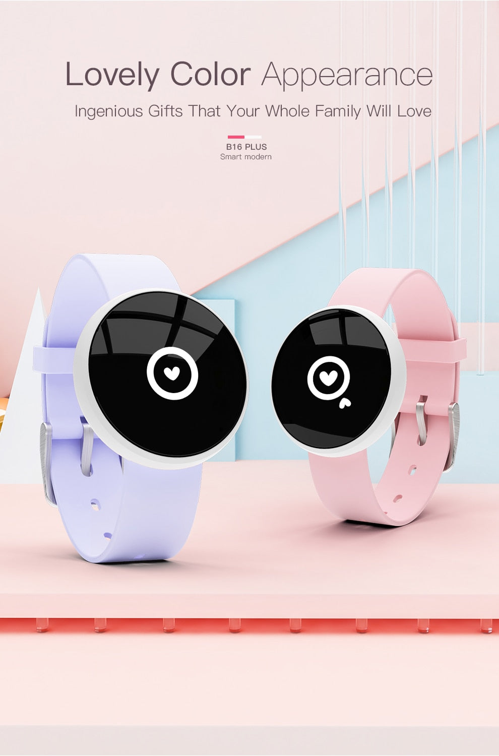 Black Technology Smart Bracelet |Fitness Tracker, Heart Rate Monitor, Sleek Design | Best Smart Band in UAE