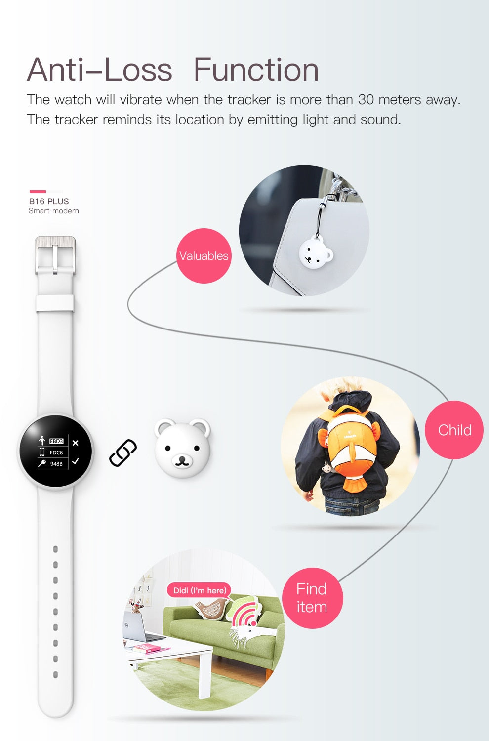 Black Technology Smart Bracelet |Fitness Tracker, Heart Rate Monitor, Sleek Design | Best Smart Band in UAE