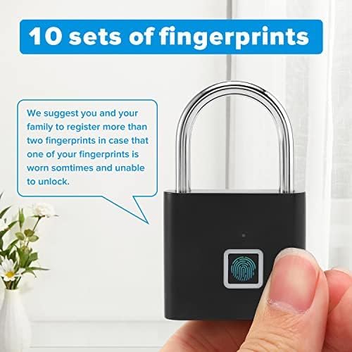 Portable Fingerprint Padlock