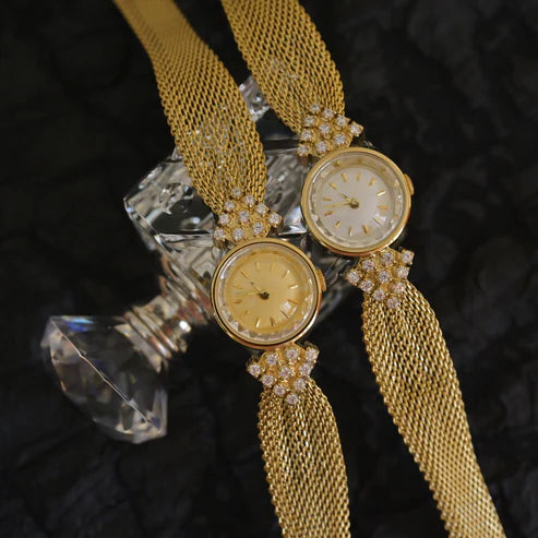Vintage Kaleidoscope Diamond Women's Watch
