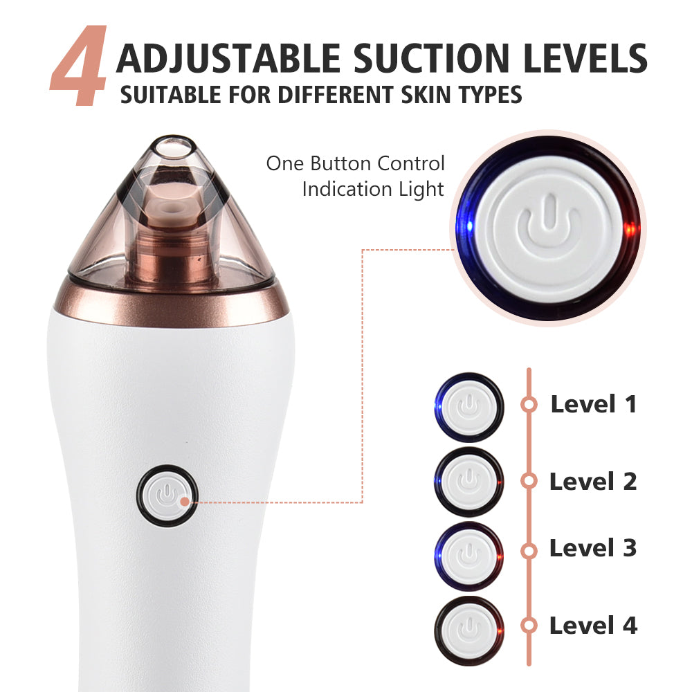 4 in 1 Body  Blackhead Remover Machine Facial Pore Deep Cleansing