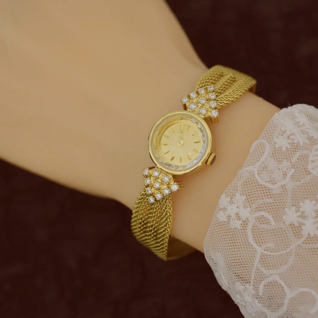 Vintage Kaleidoscope Diamond Women's Watch
